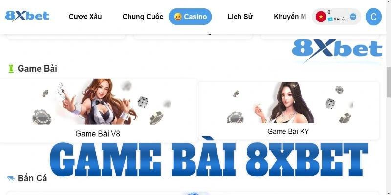 Game bài 8xbet