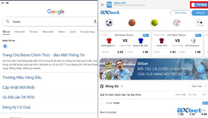 Tải App 8xbet